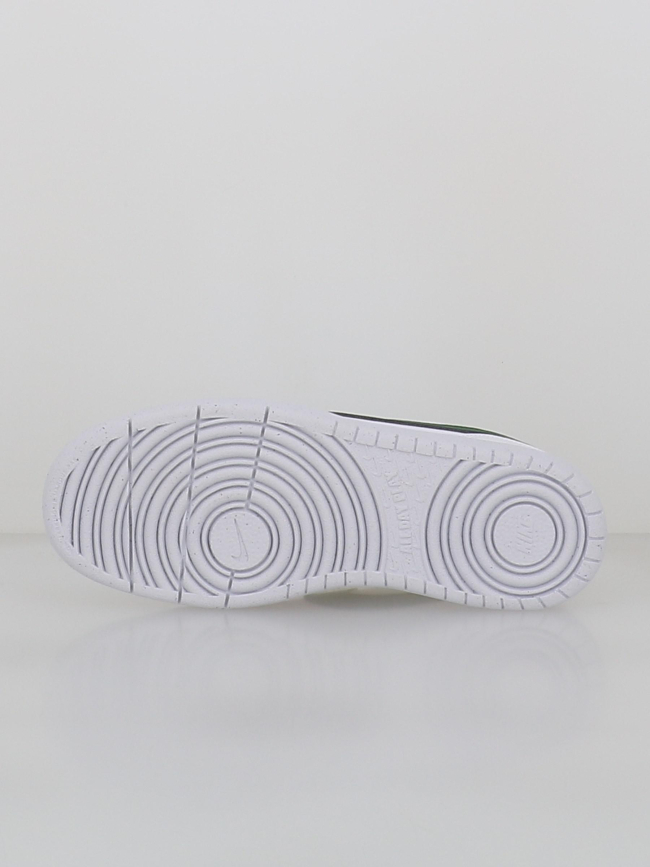 Basket court borough low recraft gs blanc et vert enfant - Nike