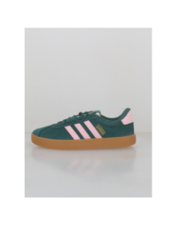 Baskets vl court 3.0 vert et rose femme - Adidas