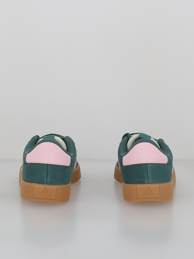 Baskets vl court 3.0 vert et rose femme - Adidas