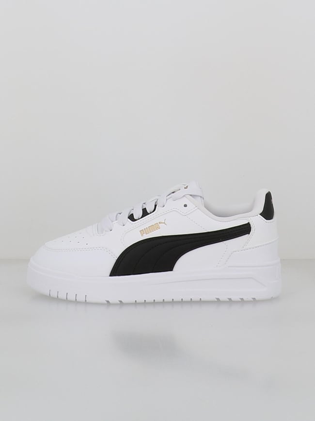 Baskets shuffle downtown lo blanc et noir enfant - Puma