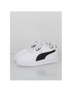 Baskets shuffle downtown lo blanc et noir enfant - Puma