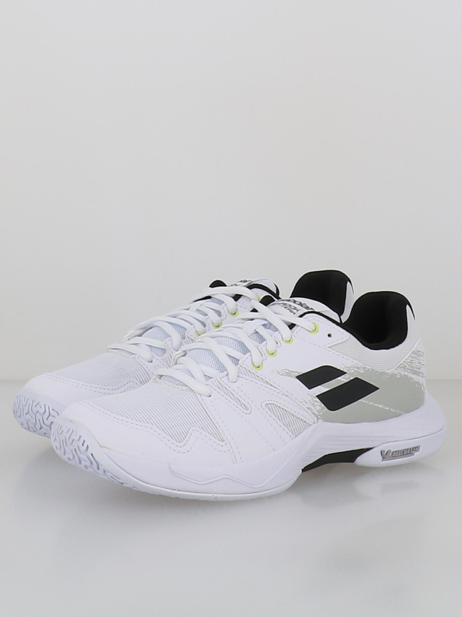Chaussures de badminton shadow team 2 blanc homme - Babolat