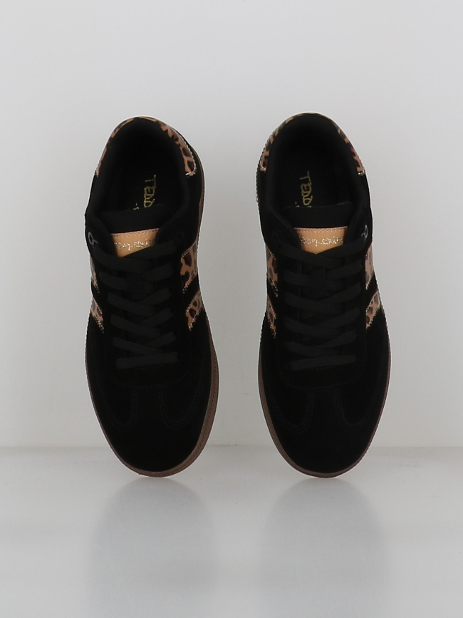 Baskets zapato sra léopard noir femme - Teddy Smith
