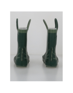 Bottes de pluie rock dino vert garçon - Zigzag