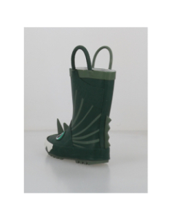 Bottes de pluie rock dino vert garçon - Zigzag