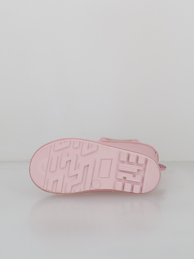 Bottes de pluie rock licorne rose fille - Zigzag