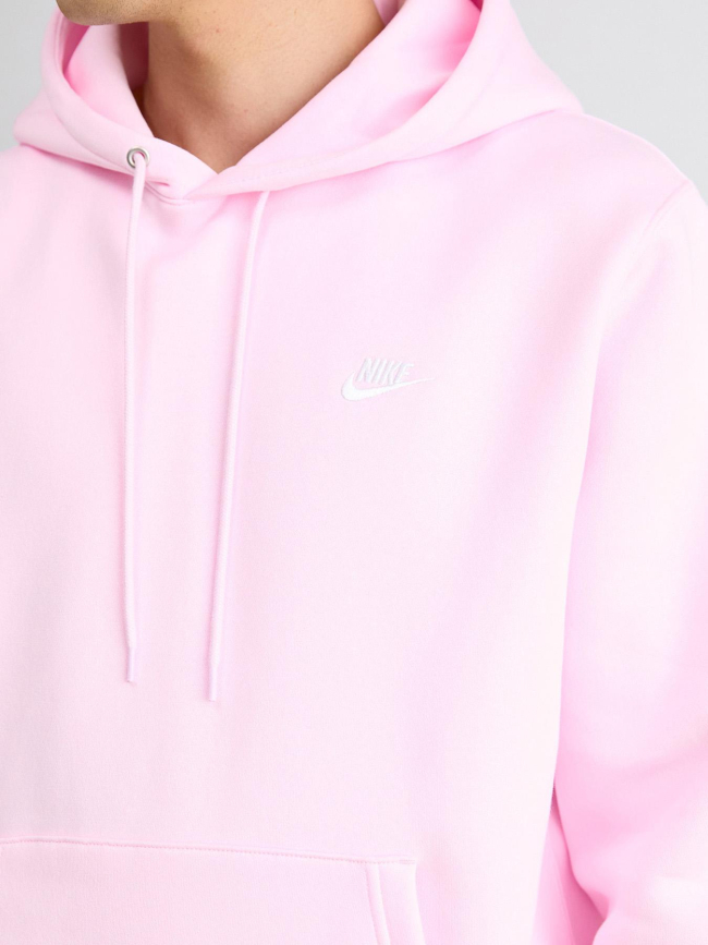 Sweat à capuche club bb po rose homme - Nike