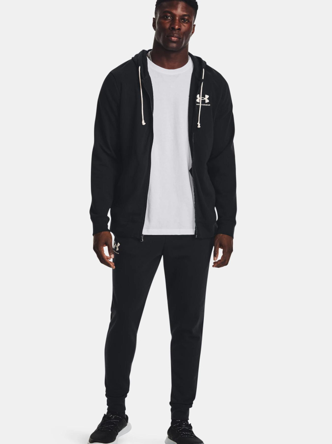Pantalon jogging ua rival terry noir homme - Under Armour