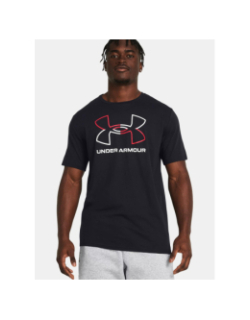 T-shirt à manches courtes ua foundation noir homme - Under Armour