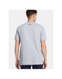 T-shirt à manches courtes ua foundation gris homme - Under Armour