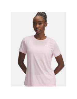 T-shirt tech ssc solid rose femme - Under Armour