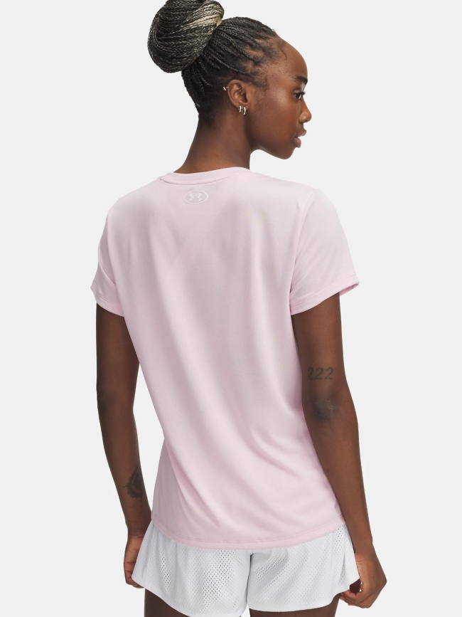 T-shirt tech ssc solid rose femme - Under Armour