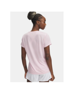 T-shirt tech ssc solid rose femme - Under Armour