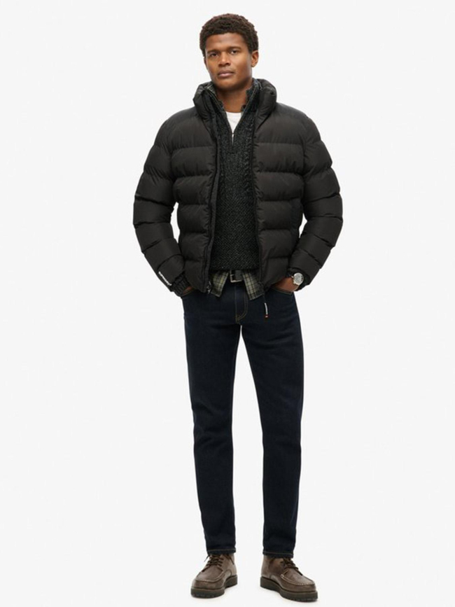 Doudoune sport noir homme - Superdry