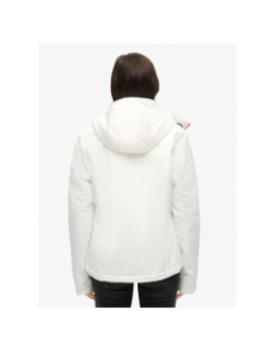 Veste à capuche ultimate sd-windcheater blanc femme - Superdry