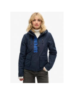 Veste à capuche ultimate sd-windcheater bleu marine femme - Superdry