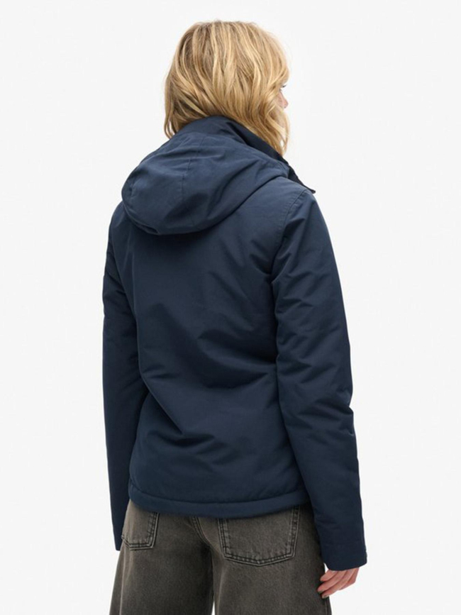 Veste à capuche ultimate sd-windcheater bleu marine femme - Superdry