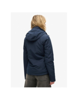 Veste à capuche ultimate sd-windcheater bleu marine femme - Superdry