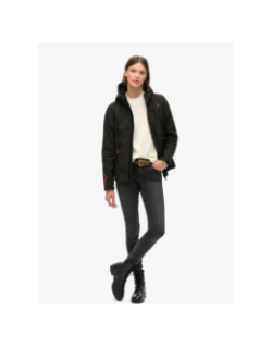 Veste à capuche classique trekker noir femme - Superdry