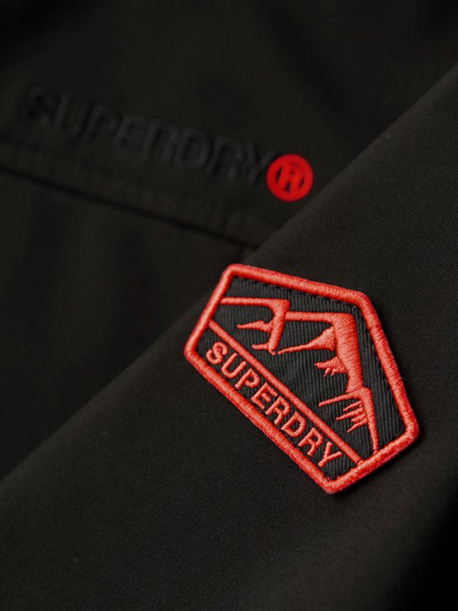 Veste à capuche classique trekker noir femme - Superdry