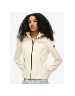 Veste à capuche classique trekker blanc femme - Superdry