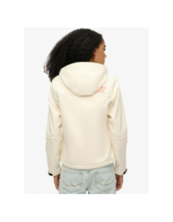 Veste à capuche classique trekker blanc femme - Superdry