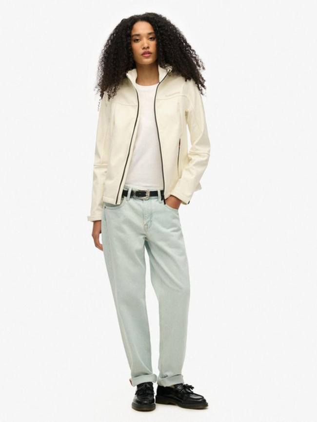 Veste à capuche classique trekker blanc femme - Superdry