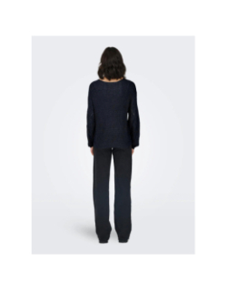 Pull en maille brillant jdybadut bleu marine femme - JDY