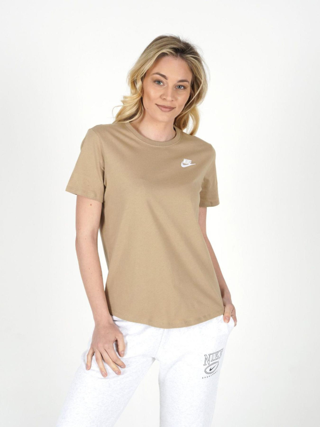 T-shirt nsw club marron femme - Nike