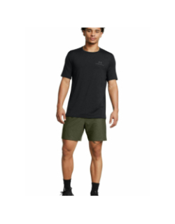 Short de sport tech vent 7in kaki homme - Under Armour