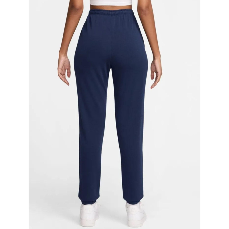 Pantalon jogging sportswear chill terry bleu marine femme Nike