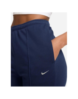 Pantalon jogging sportswear chill terry bleu marine femme - Nike