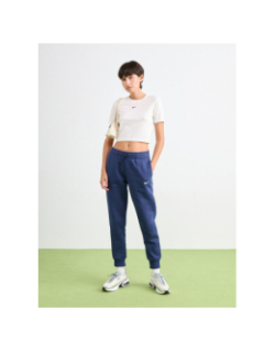Pantalon jogging nsw phoenix fleece bleu marine femme - Nike