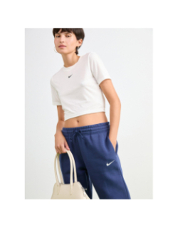 Pantalon jogging nsw phoenix fleece bleu marine femme - Nike