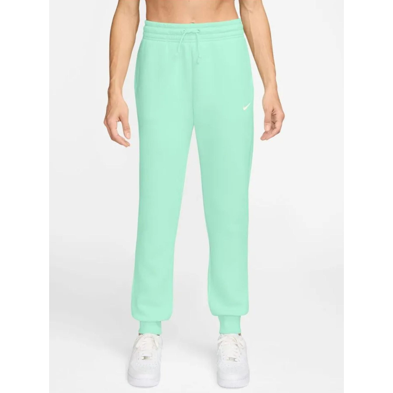 Pantalon jogging nsw phoenix fleece turquoise femme - Nike
