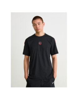 T-shirt à manches courtes air noir et rouge homme - Nike