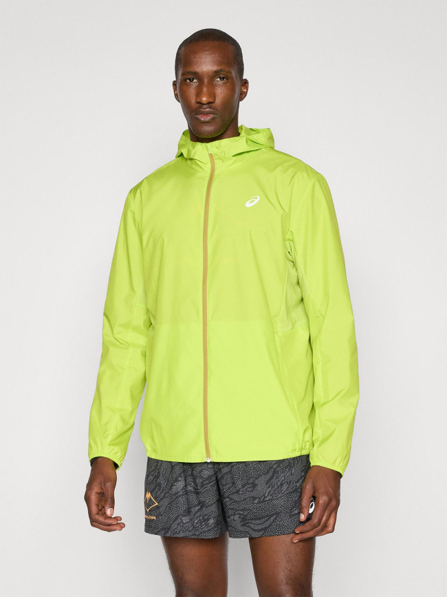 Veste de running zippée core jacket fluo homme - Asics