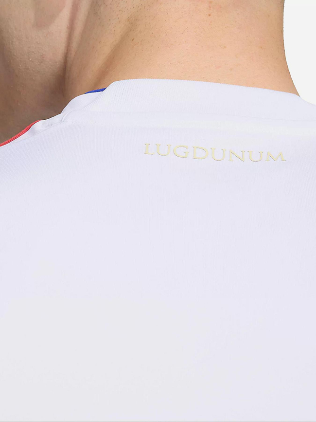 Maillot de football ol domicile 25/26 blanc homme - Adidas