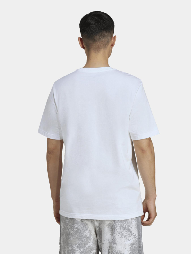 T-shirt à manches courtes m camo box blanc homme - Adidas