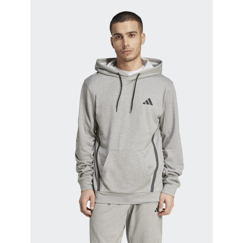 Sweat à capuche gg sl hd gris homme - Adidas