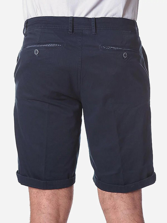 Bermuda stretch bleu marine homme - Sun Valley