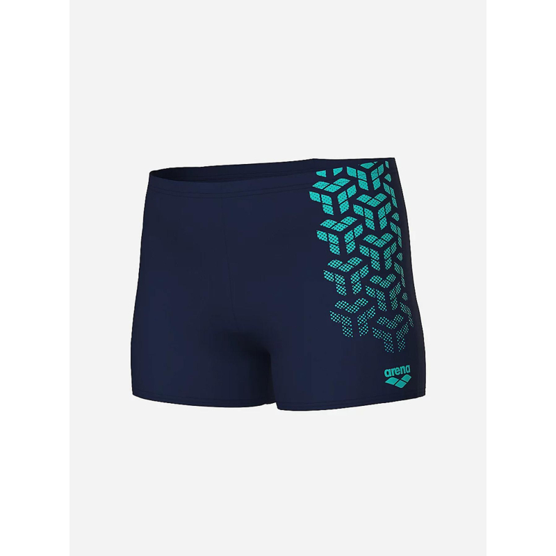 Boxers de bain de natation kikko v noir et bleu garçon - Arena