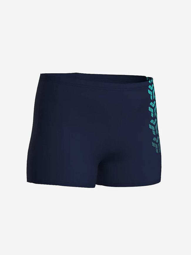 Boxers de bain de natation kikko v noir et bleu garçon - Arena