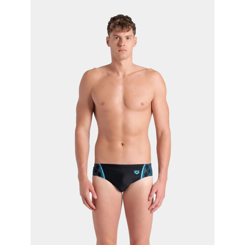 Maillot de bain swim graphic noir et bleu homme - Arena