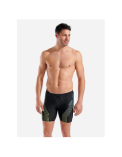 Boxer de bain de natation swim mid graphic noir homme - Arena