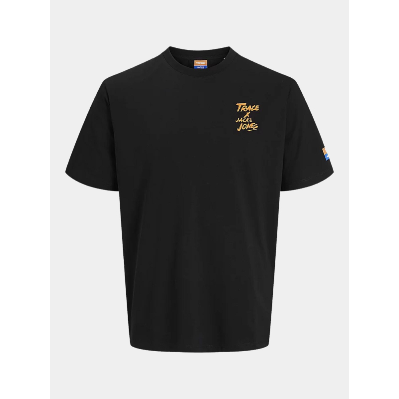 T-shirt jortrace teddy noir homme - Jack & Jones