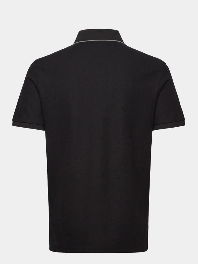 Polo refined piqué tipped noir homme - Calvin Klein