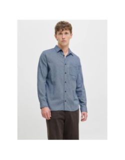 Chemise à manches longues jjeclassic bleu homme - Jack & Jones