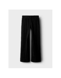 Pantalon large texturé nkfdoris noir fille - Name It