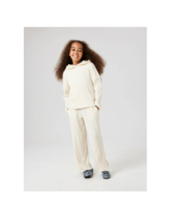 Pantalon large texturé nkfdoris écru fille - Name It